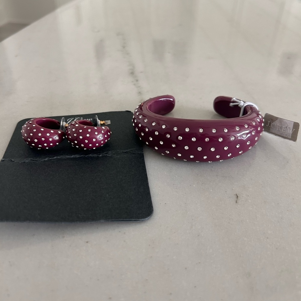 Bracelet and Earrings